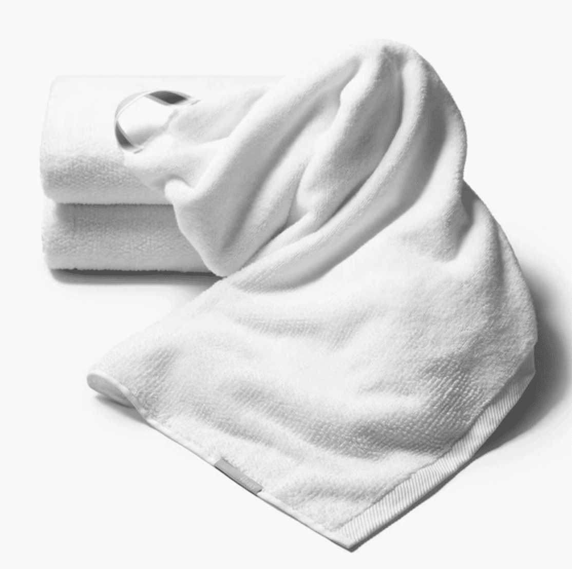 bath towel with loop